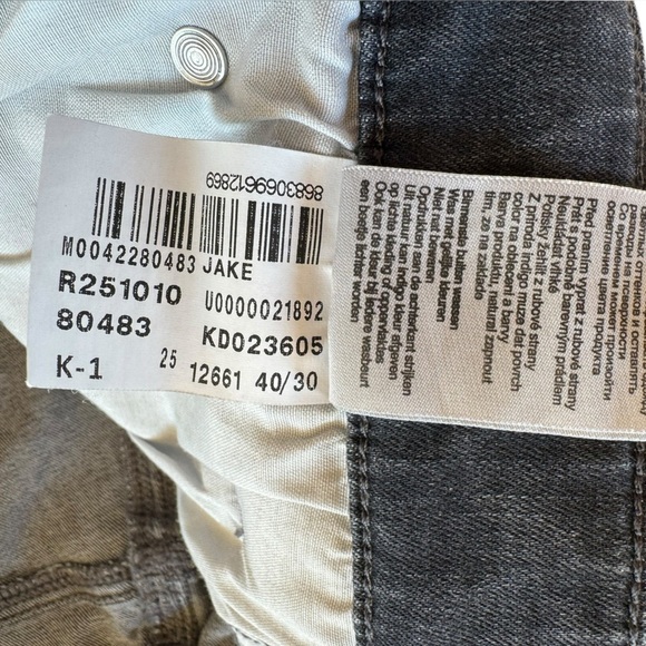 Mavi Jake Slim Leg Light Smoke Feather Blue men size 40x30 - Picture 9 of 16